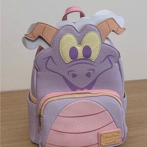 Disney Parks Epcot Loungefly Figment Pastel Mini Backpack